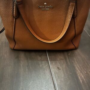 Kate Spade Tan Leather Shoulder Bag